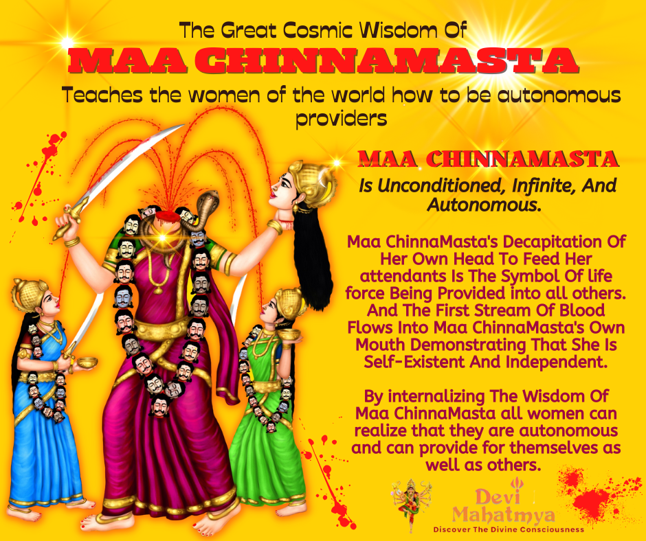 Maa ChinnaMasta The Devi Mahatmya Digital Temple Of The Divine Mother